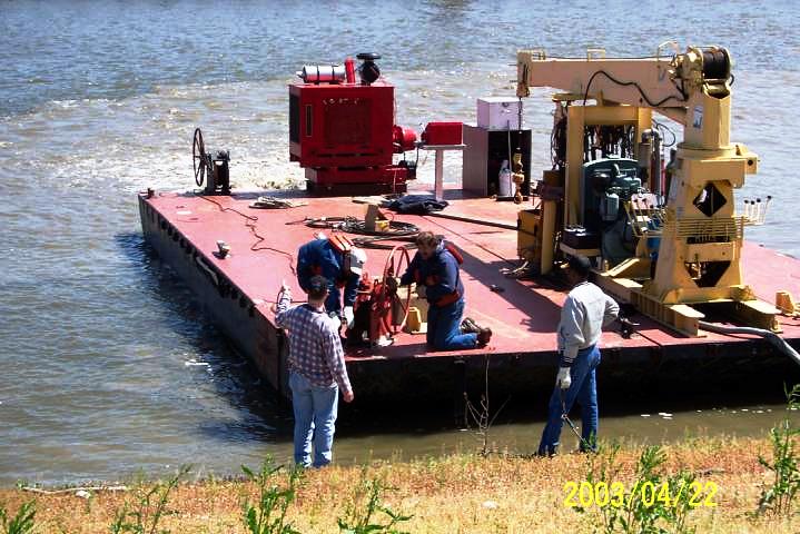 Z-Drive Barge Propulsion